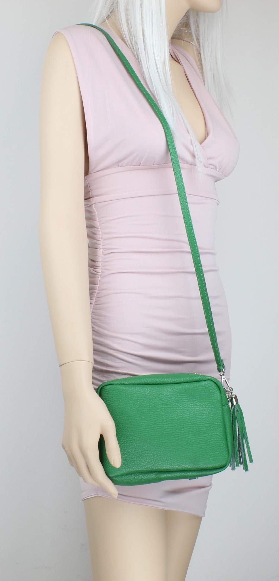 Stylish Women's Tassel Crossbody Bag - Fashionable Plain Handbag for Everyday Use, Work & Date Night