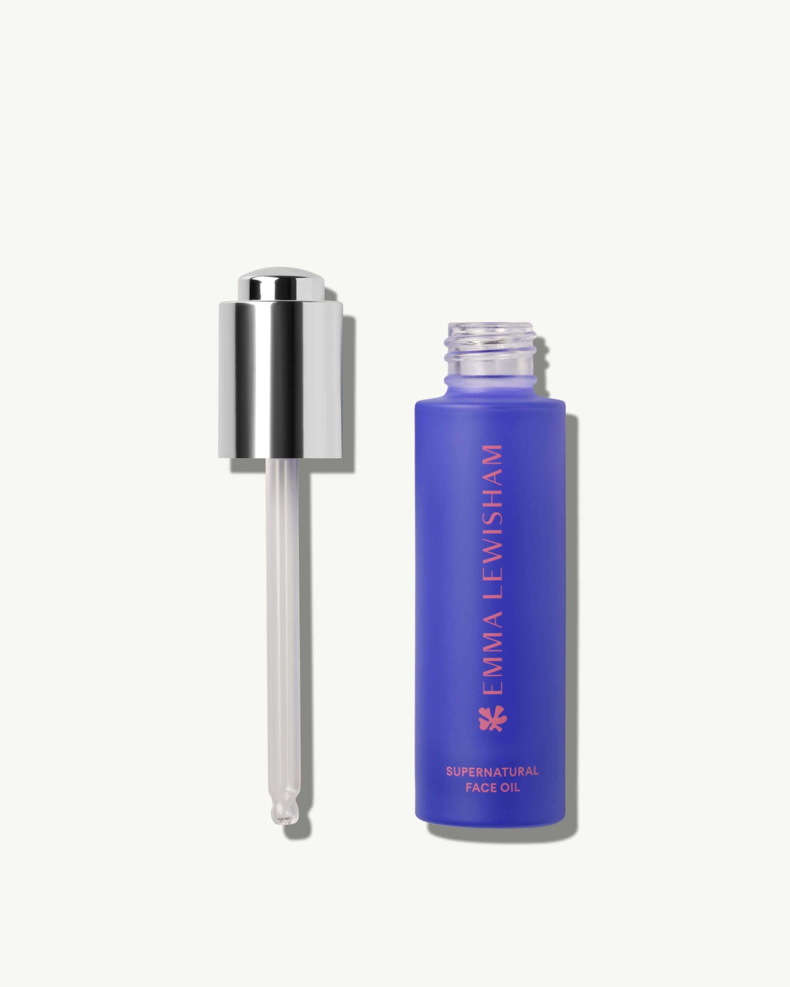 Supernatural Face Oil - Organic & Natural Anti-Aging Facial Oil for Glowing Skin | Best for Dry, Sensitive & Mature Skin | Day & Night Moisturizer