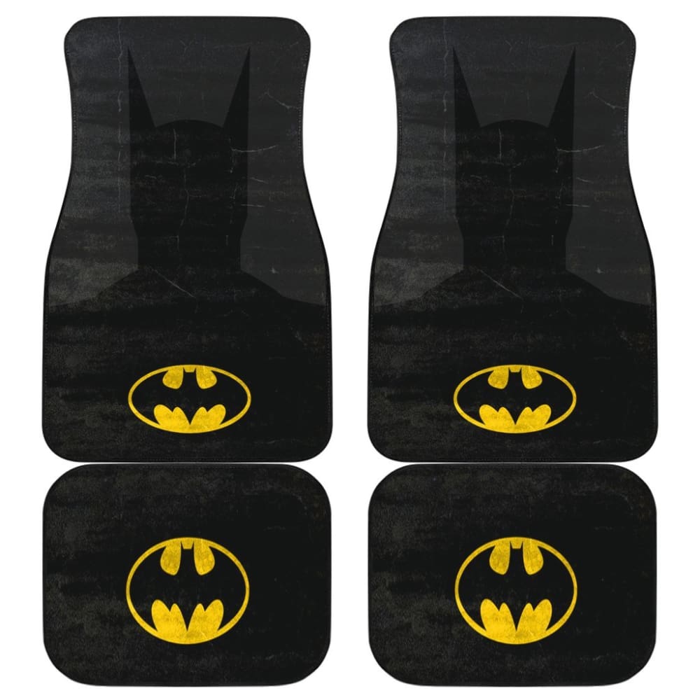 Batman Shadow Car Mats - Premium Custom Fit Floor Mats for Cars, SUVs & Trucks - Non-Slip, Durable & Easy to Clean - Perfect for Batman Fans & Superhero Enthusiasts - Ideal for Daily Commute, Road Trips & Gift Giving