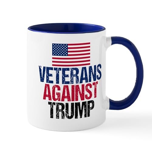 White/Navy Inside - Veterans Against Trump