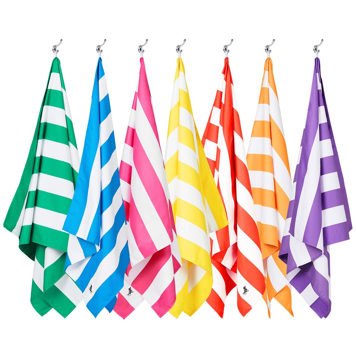 Dock & Bay Quick Dry Sand Free Beach Towel - Super Absorbent & Compact Travel Towel for Swimming, Camping, Vacation - Lightweight 100% Recycled Materials with Carry Bag - Perfect for Beach, Pool, Gym & Outdoor Activities