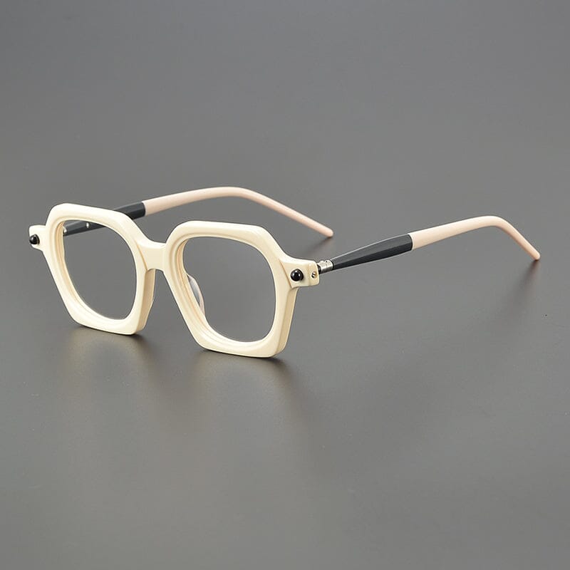 Vintage Acetate Optical Glasses Frame - Classic Retro Eyewear for Men & Women | Perfect for Reading, Fashion, and Everyday Wear