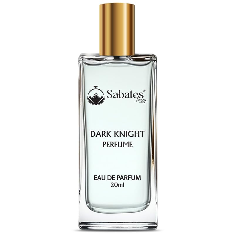 Dark Knight Long Lasting Men's Perfume - Premium Cologne for Men | 20ml Eau De Toilette | Night Out, Date Night, Clubs & Special Occasions | Luxury Fragrance Gift for Him