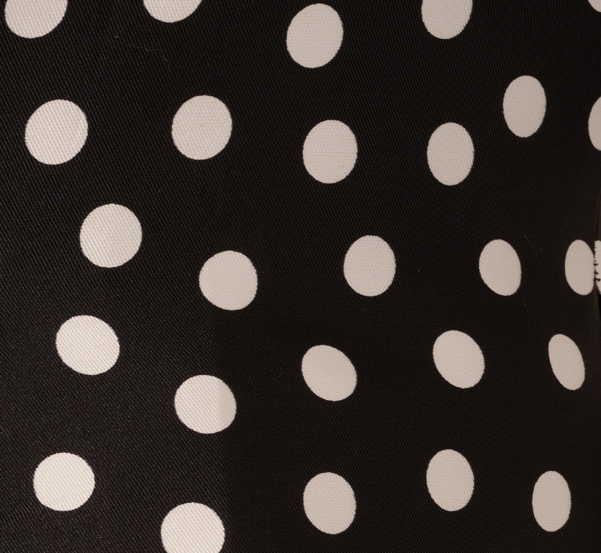 Polka Dot Halter Fit and Flare Midi Dress - Black & Ivory | Summer Casual, Beach Wedding, Party Outfit