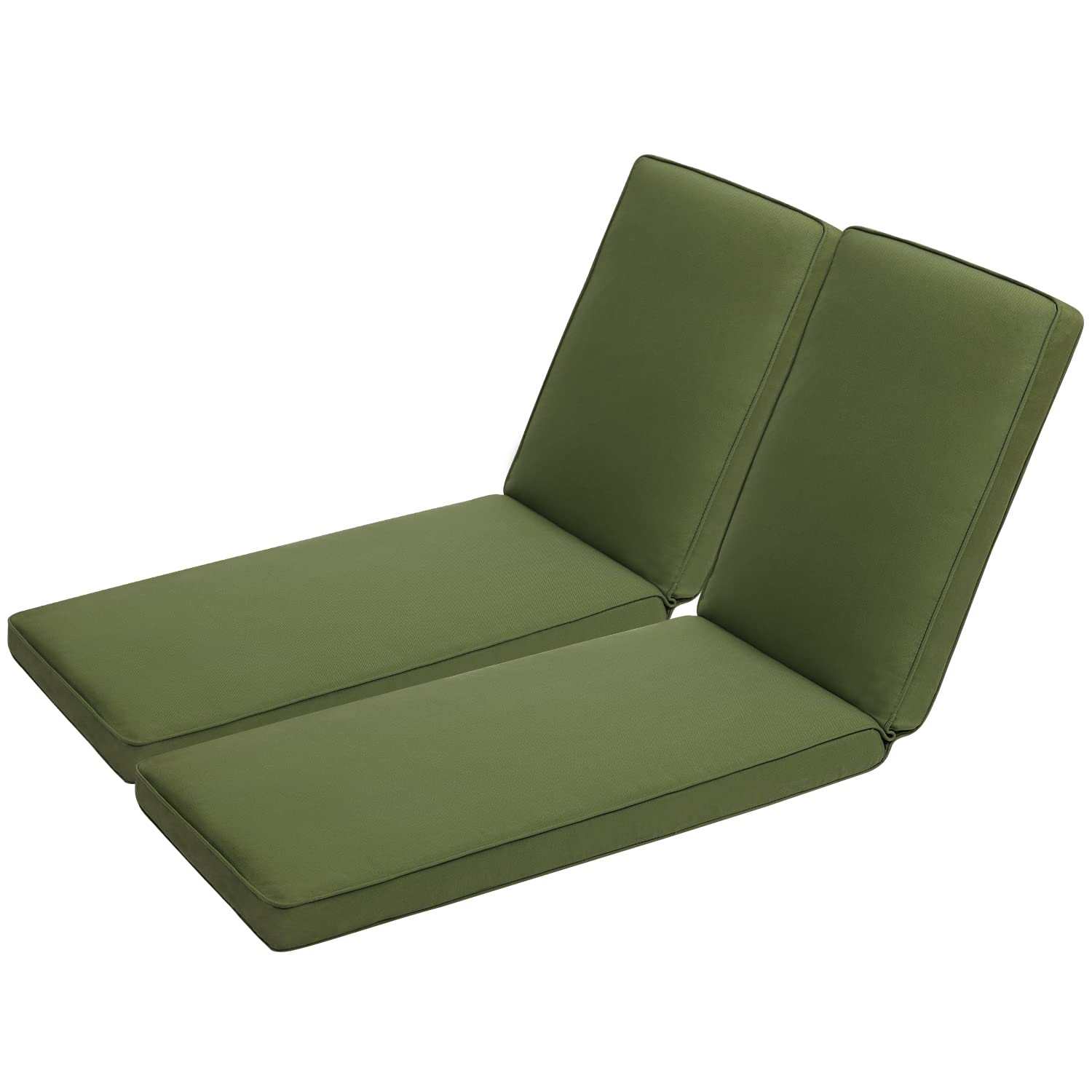 Premium Outdoor Lounger Cushion Set of 2 - 72