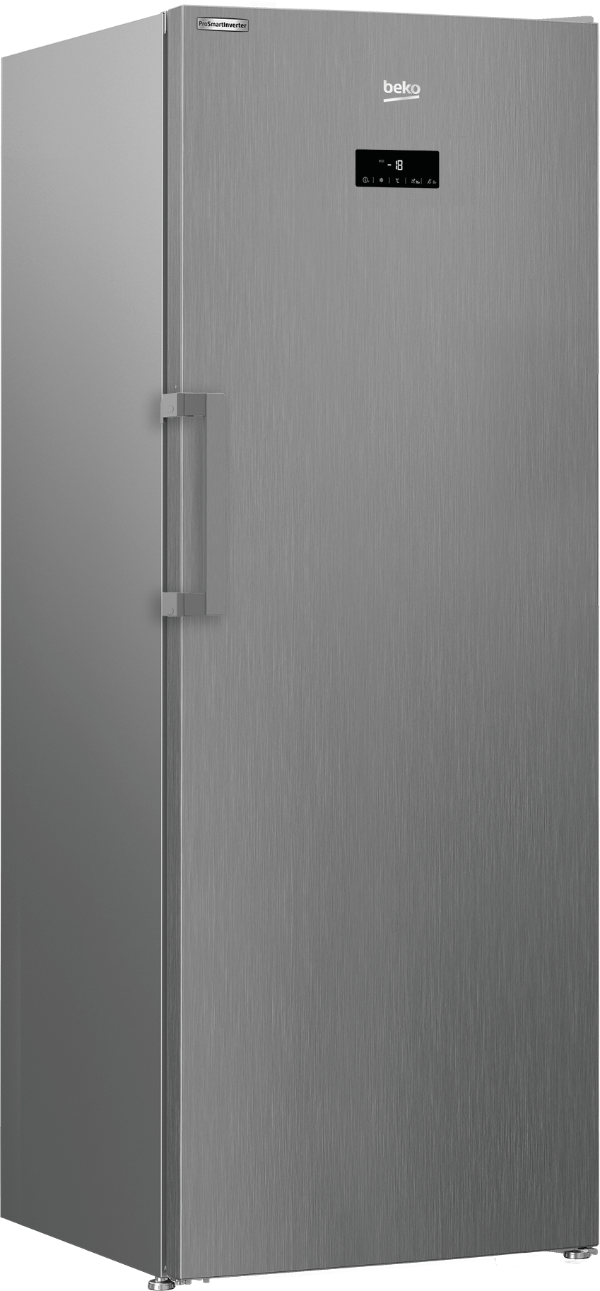 Beko BUFR2715SSIM 28 Inch Stainless Steel Upright Freezer with Automatic Ice Maker - Perfect for Home, Kitchen, and Restaurant Use