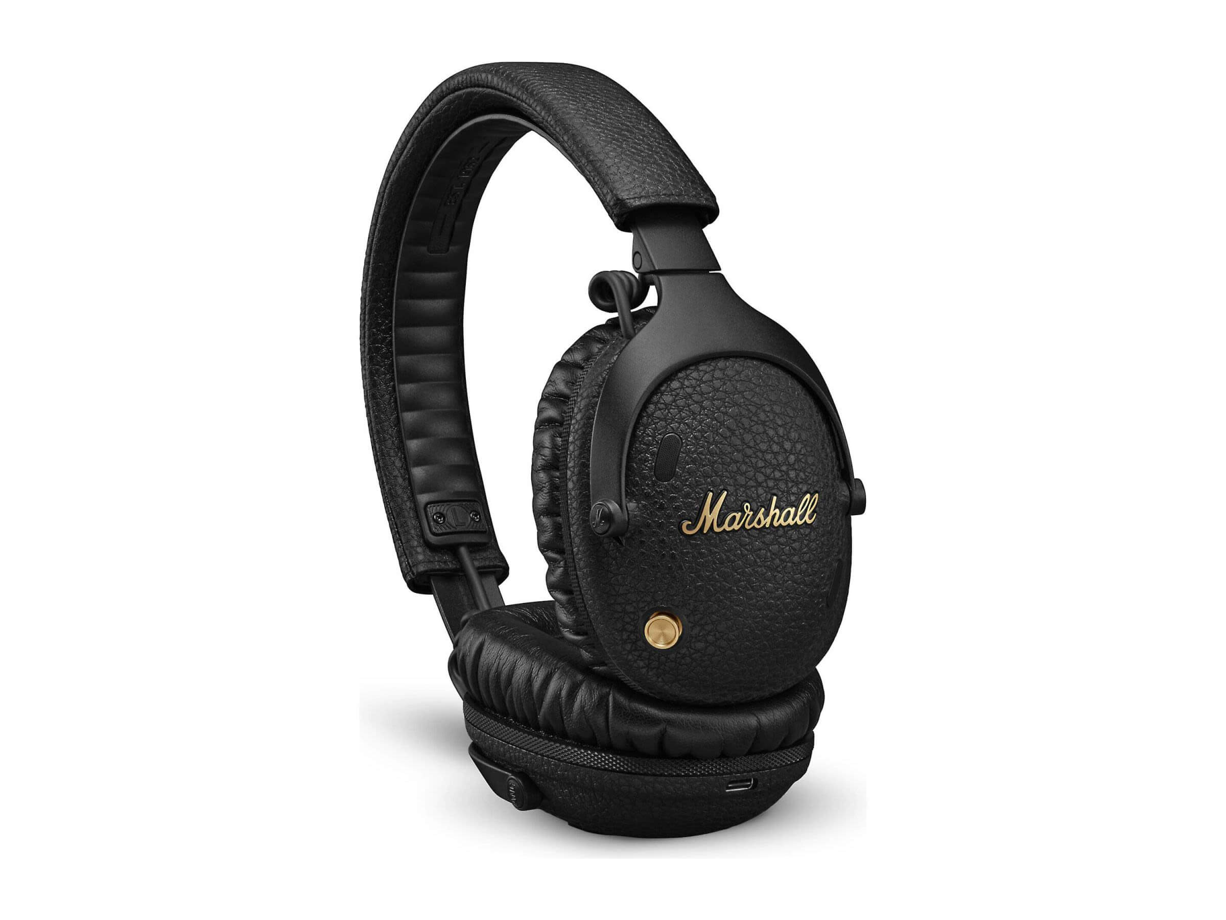 Marshall Monitor III Wireless Bluetooth Headphones - Premium Noise Cancelling Over-Ear Headphones for Music, Gaming & Travel | Comfortable & Long Battery Life