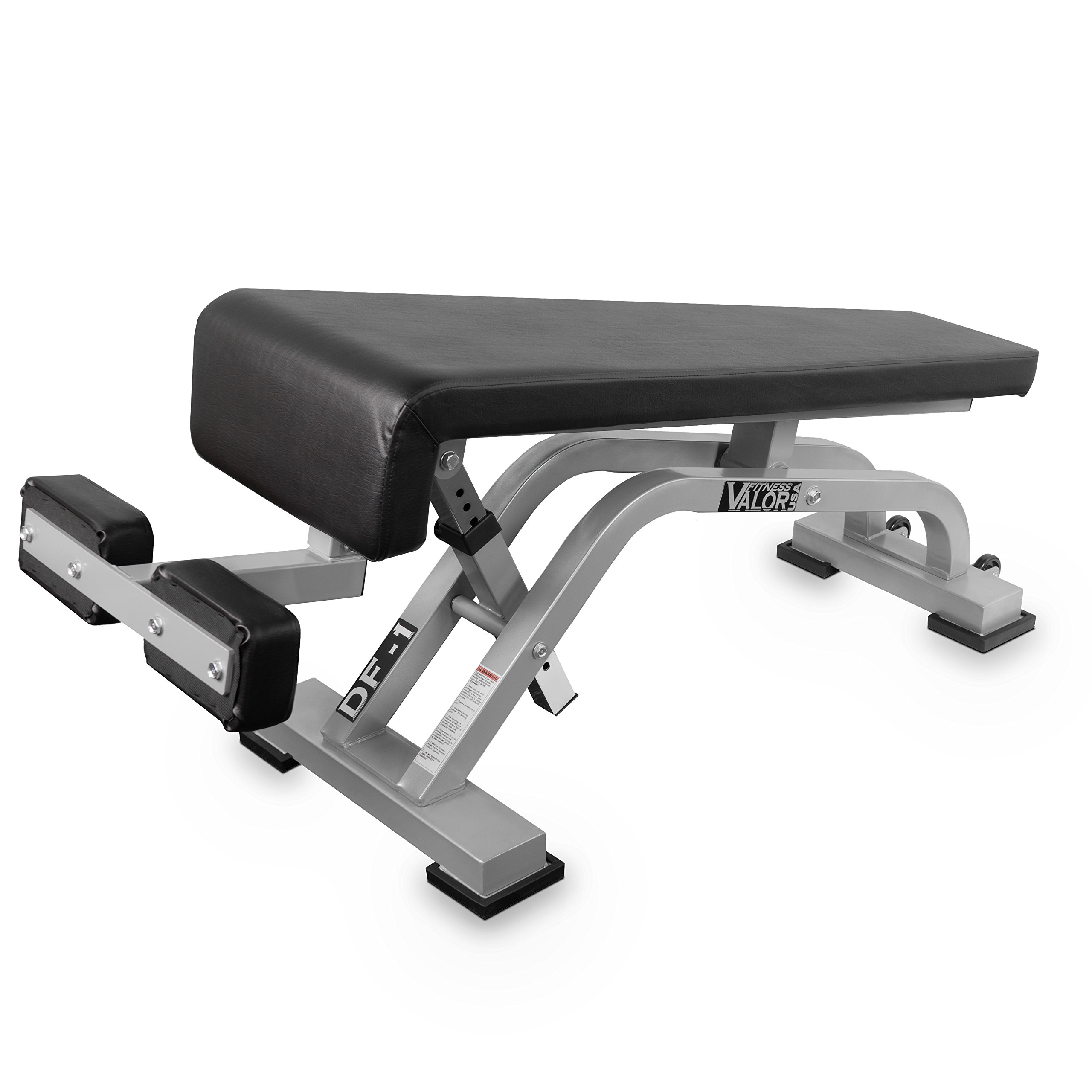 Valor Fitness Adjustable Decline & Flat Weight Bench – 14-Position Adjustable Bench for Weightlifting, Ab Workouts, Core Training & Home Gym Exercises | Perfect for Strength Training, Muscle Building & Fitness Routines at Home