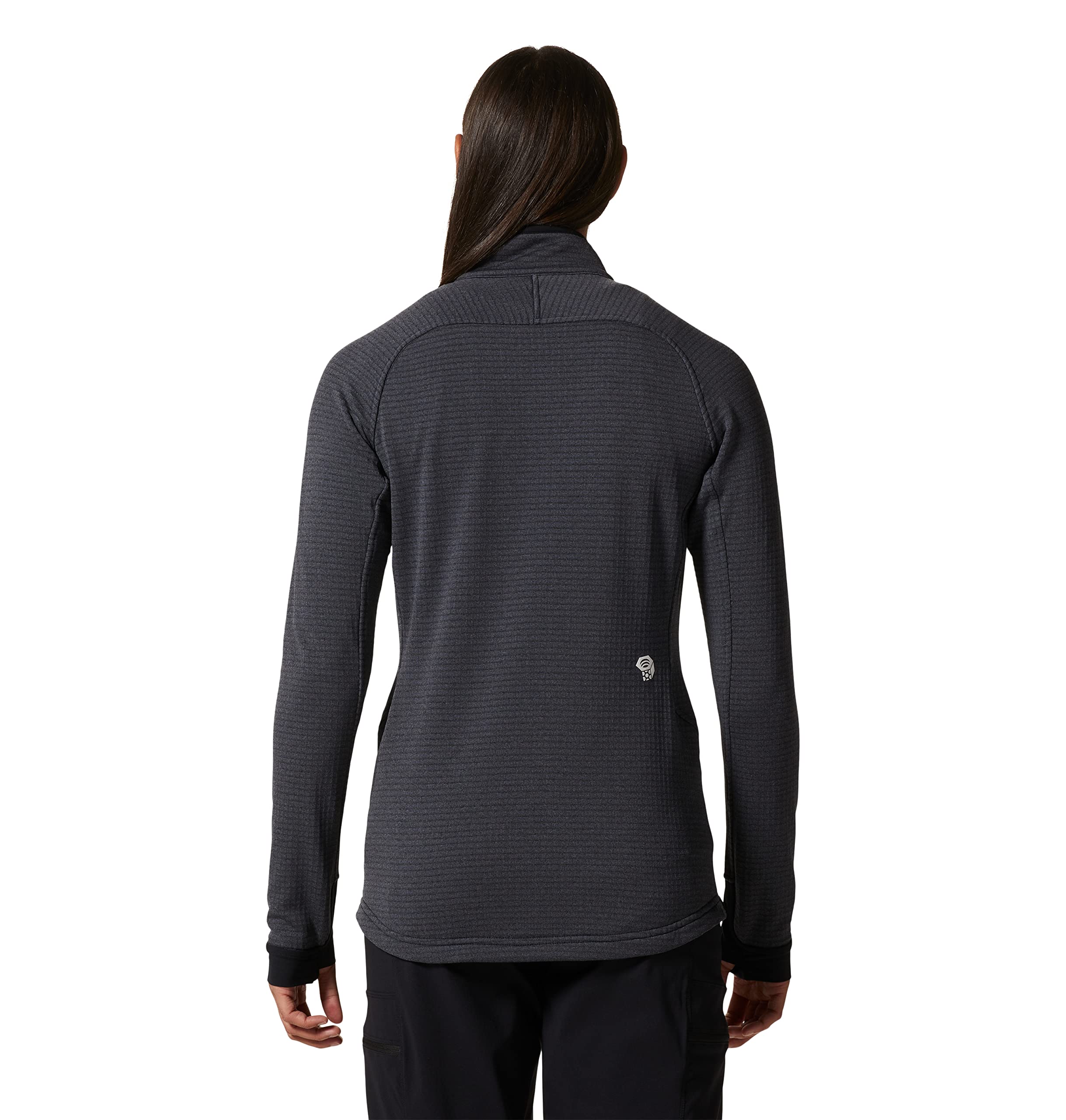 Mountain Hardwear Women's Polartec Power Grid Half Zip Jacket - Lightweight Fleece Pullover for Hiking, Camping & Outdoor Activities | Breathable & Moisture-Wicking Mid Layer for Cold Weather