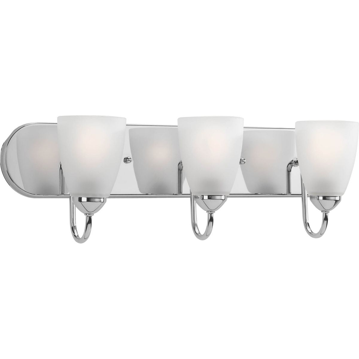 Gather Collection 3-Light Etched Glass Bathroom Vanity Light Fixture – Perfect for Bathroom, Powder Room, and Dressing Area Lighting
