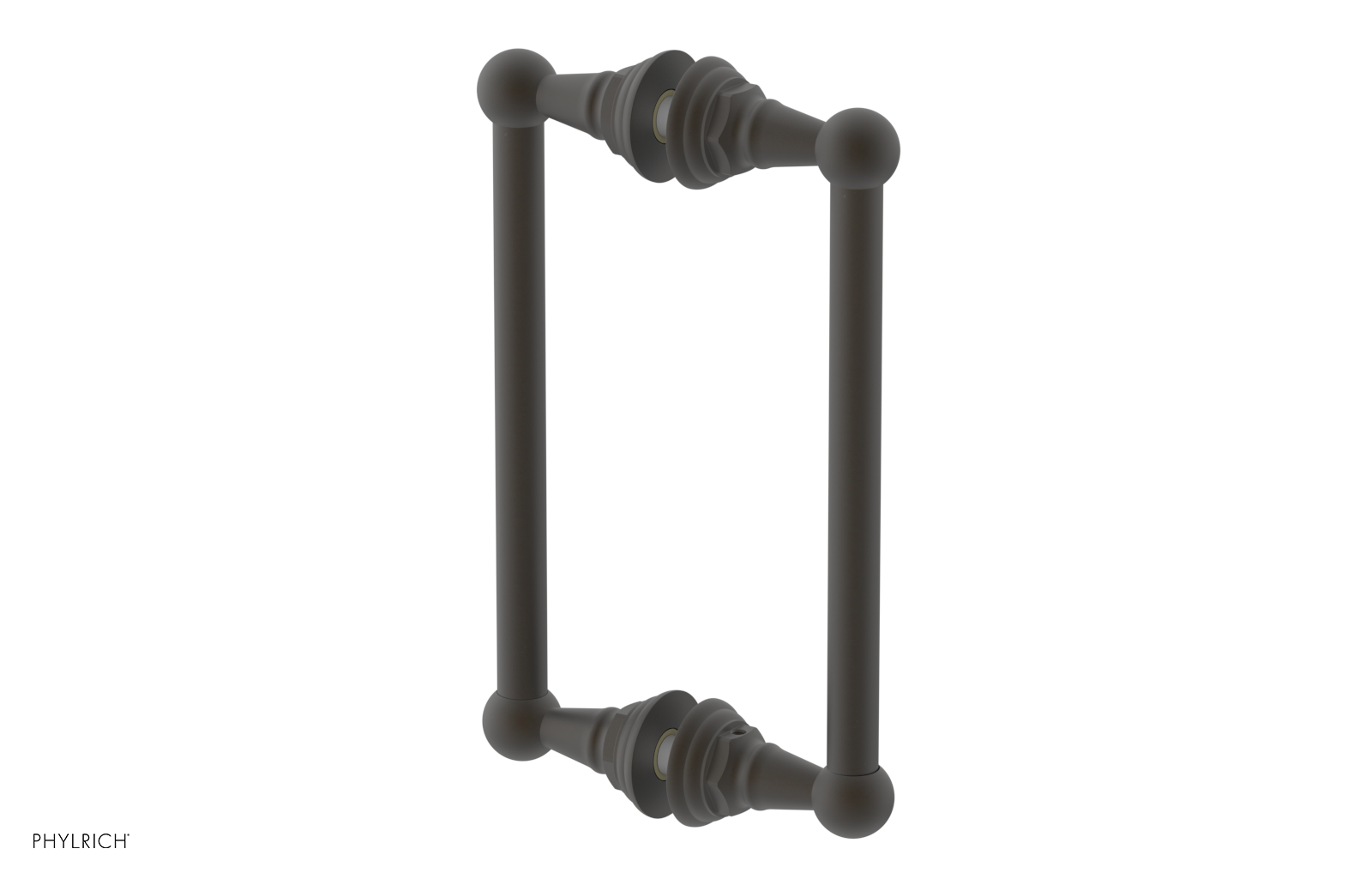 Hex Traditional 8 Double Sided Shower Pull 500 93 08 - Premium Bathroom Hardware for Easy Shower Door Operation - Perfect for Modern and Classic Bathroom Designs