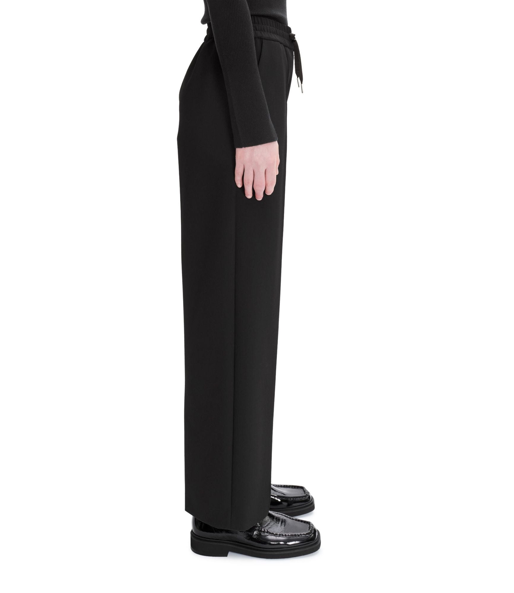 Alfreda Women's High-Waisted Casual Trousers - Comfortable Stretch Pants for Work, Office & Everyday Wear | Perfect for Business Casual & Travel Outfits