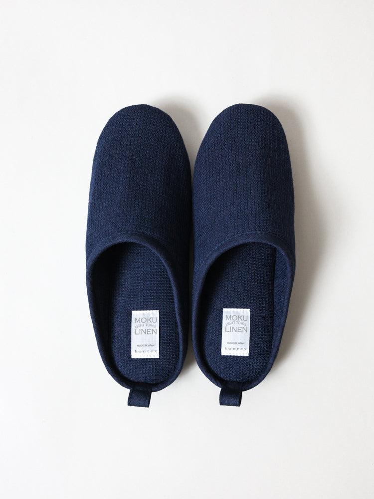 Moku Linen Room Shoes - Soft & Breathable House Slippers for Women & Men - Perfect for Indoor Comfort, Spa, Yoga, and Relaxation at Home