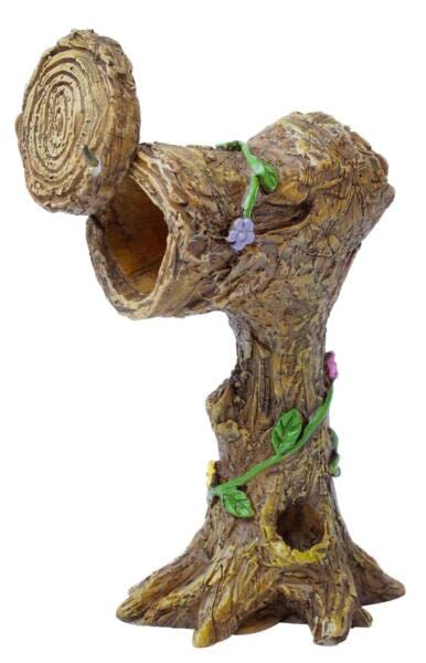 Miniature Fairy Garden Branch Mailbox - Decorative Mini Mailbox for Fairy Gardens, Dollhouses, Plant Pots & Bonsai Décor - Perfect for DIY Miniature Scenes, Fairy Tale Displays & Tiny Garden Crafts
