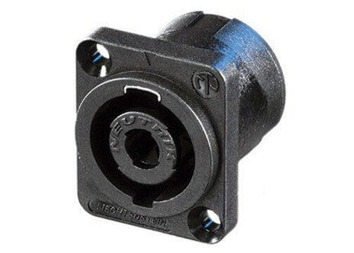 Neutrik NL4MPXX 4-Pole SpeakON Chassis Connector - Professional Audio Equipment for Live Sound & Studio Use