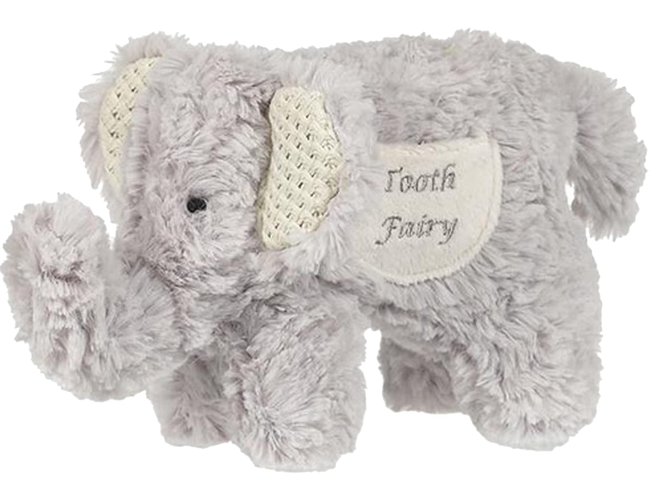 Maison Chic Emerson The Elephant Plush Toy - Soft & Cuddly Stuffed Animal for Kids, Perfect Gift for Birthdays & Holidays | Bedtime Companion, Nursery Decor, Playtime Friend
