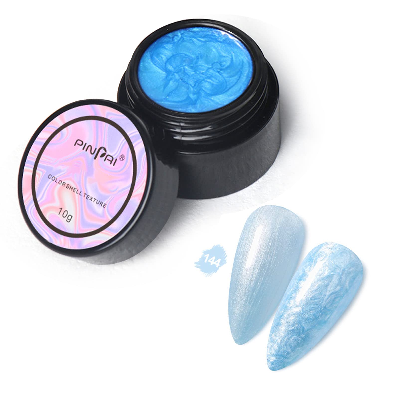 Pearl Nail Glue - Long Lasting LED Gel for Manicure & DIY Salon (3 Colors)
