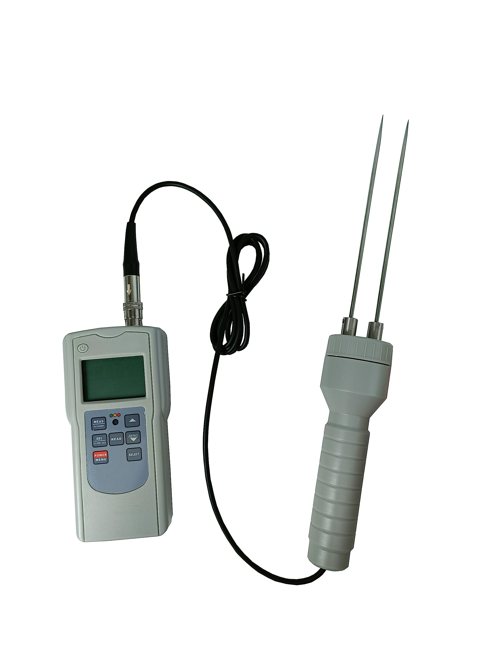 Digital Soil Moisture Meter - 0-80% Range with Pin Probe, Digital Display & Color Coding - Perfect for Garden, Farm, and Indoor Plant Care