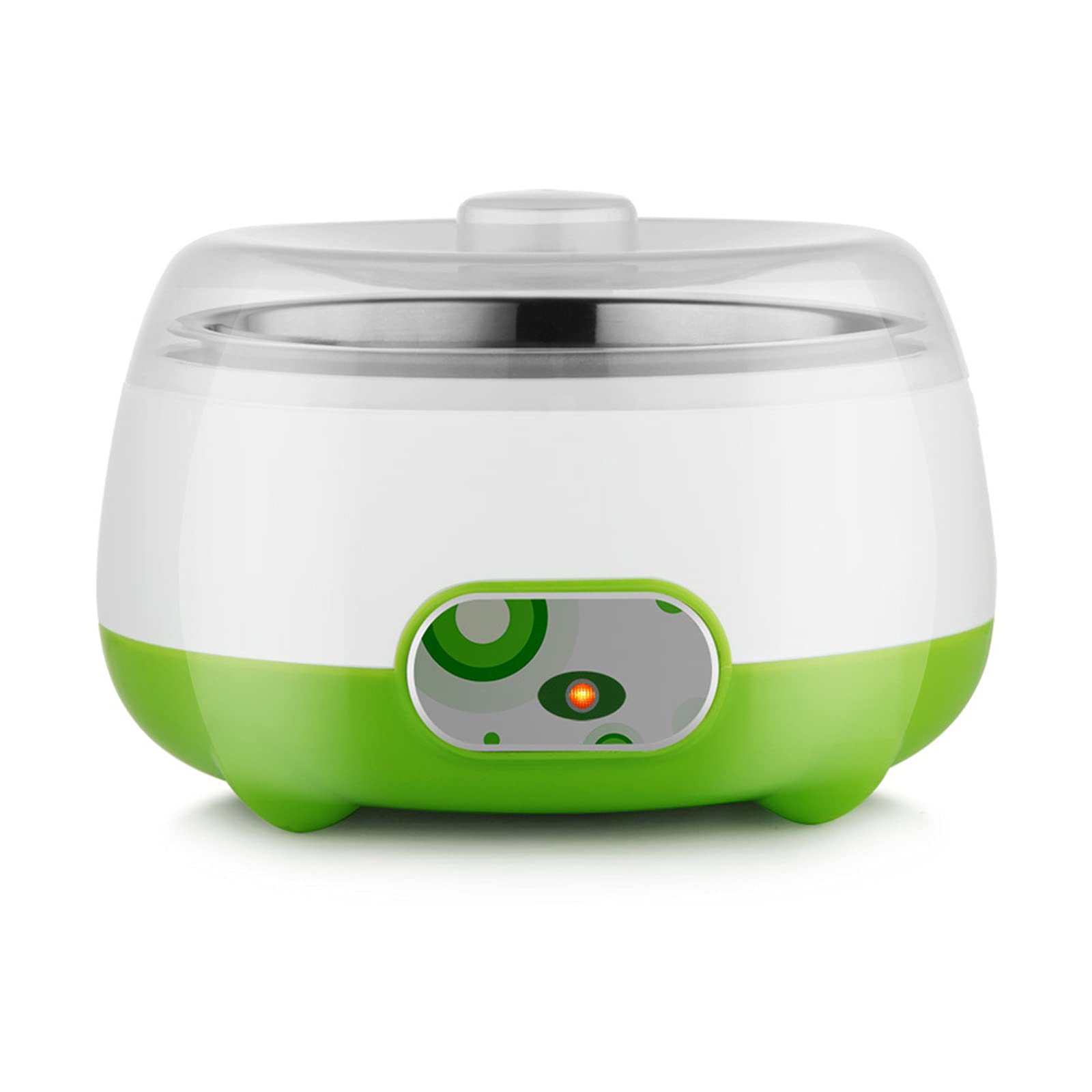 Automatic Electric Yogurt Maker with Stainless Steel Liner - 1L Constant Temperature Yogurt Machine for Homemade Greek & Probiotic Yogurt - Perfect for Keto, Vegan & Healthy Breakfast Prep