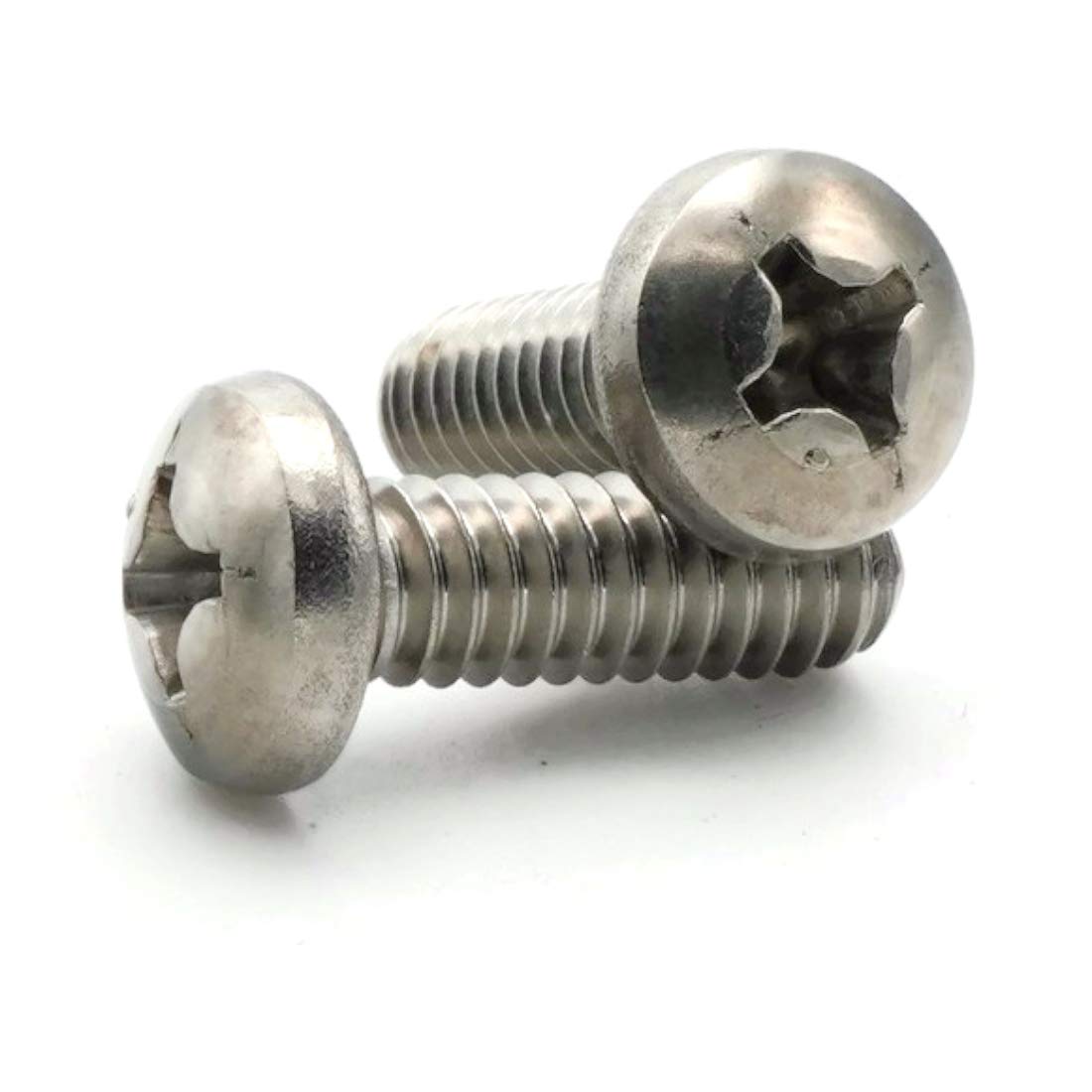 #10-24 Phillips Pan Head Machine Screws 316 Stainless Steel (Pack of 1000) - 1/2