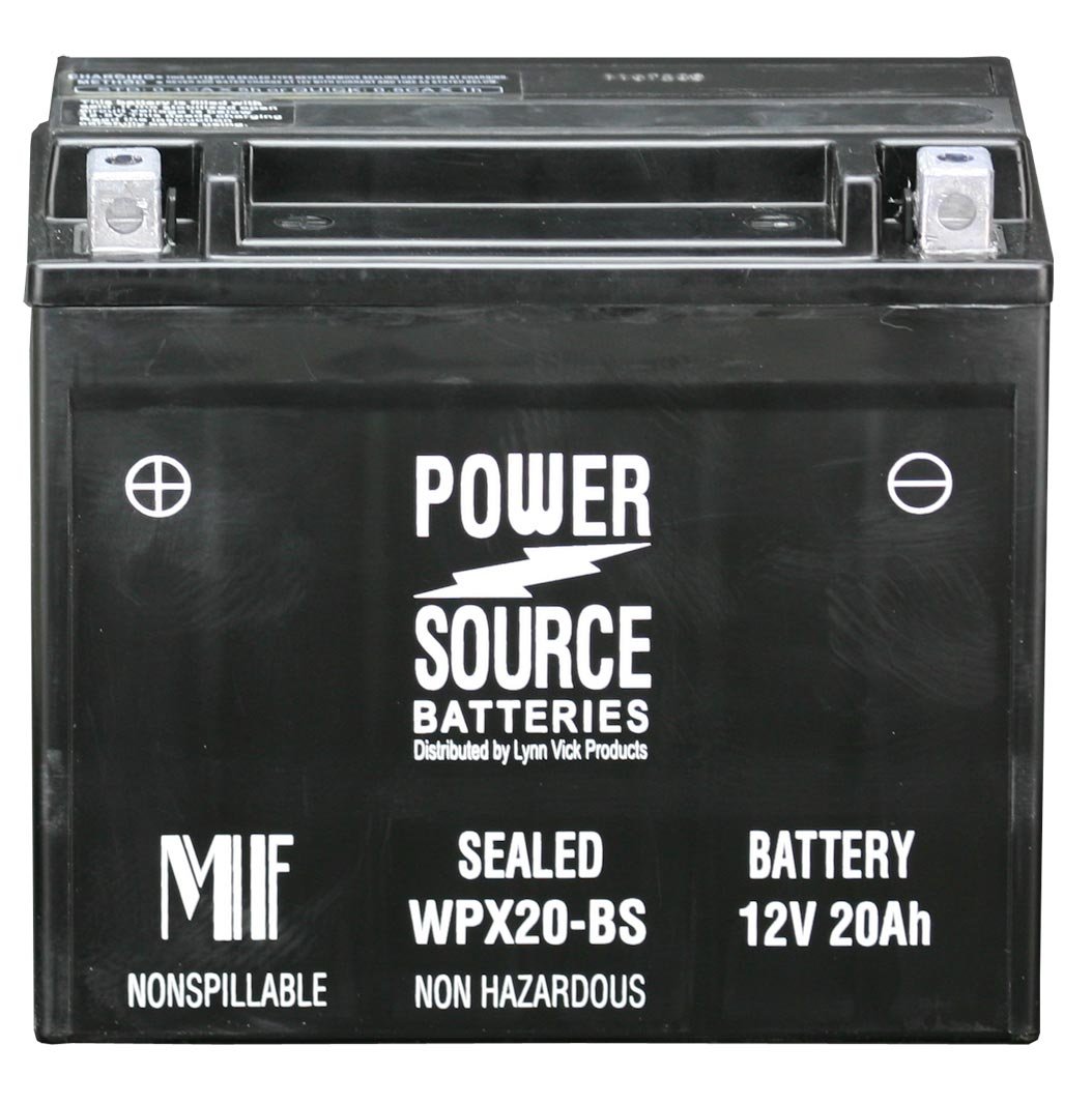 WPX20-BS Sealed Lead Acid Battery 12V 20Ah - Replacement Power Source for Security Systems, Emergency Lighting & Solar Applications - Maintenance-Free Rechargeable Battery for UPS, Medical Equipment & Backup Power
