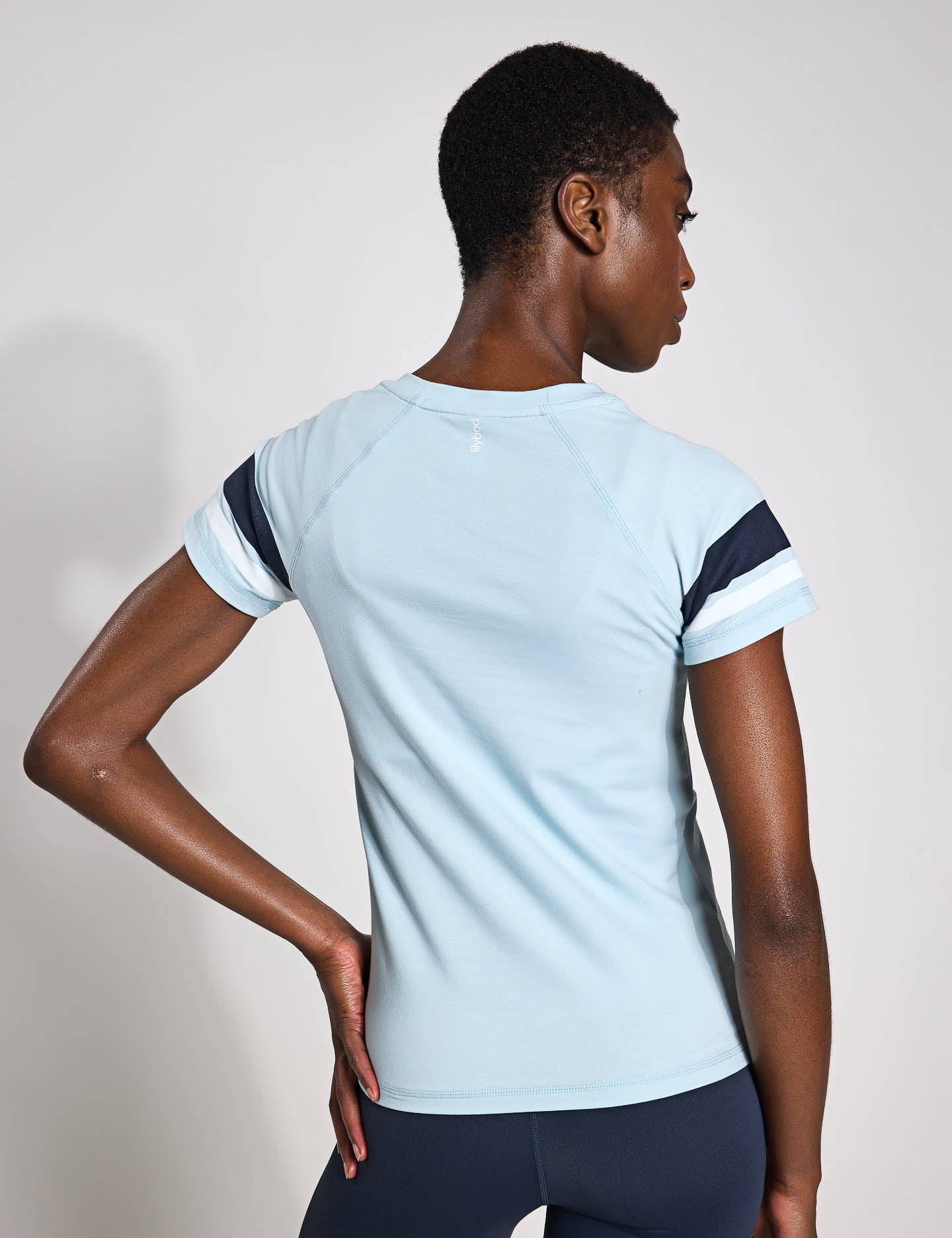 Willow Tee - Light Blue Women's T-Shirt | Soft Cotton Casual Top for Everyday Wear | Perfect for Outings, Work & Relaxing