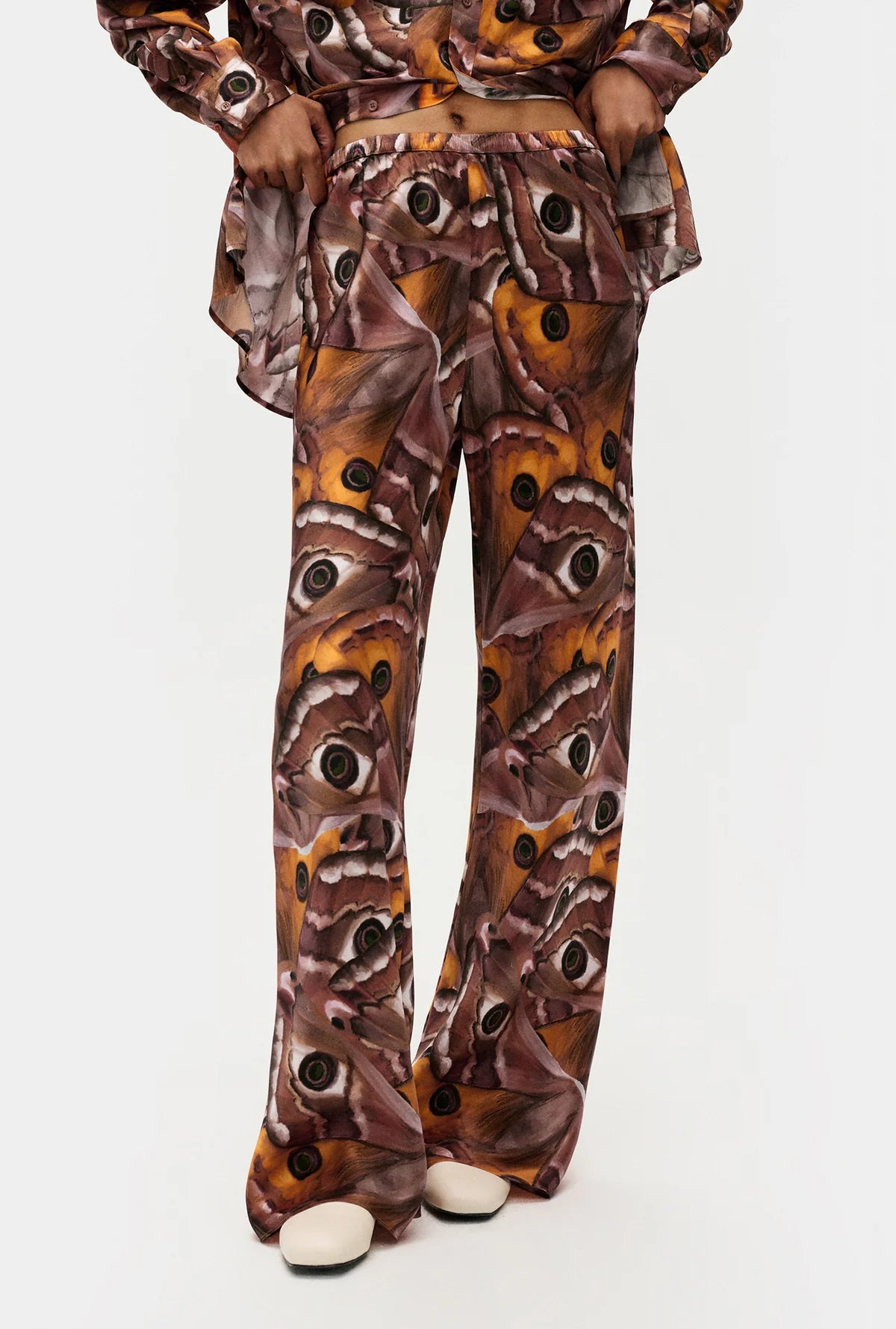 Bias Cut Pants for Women - High Waist Wide Leg Palazzo Trousers for Comfort & Style | Perfect for Office, Casual Wear & Special Occasions