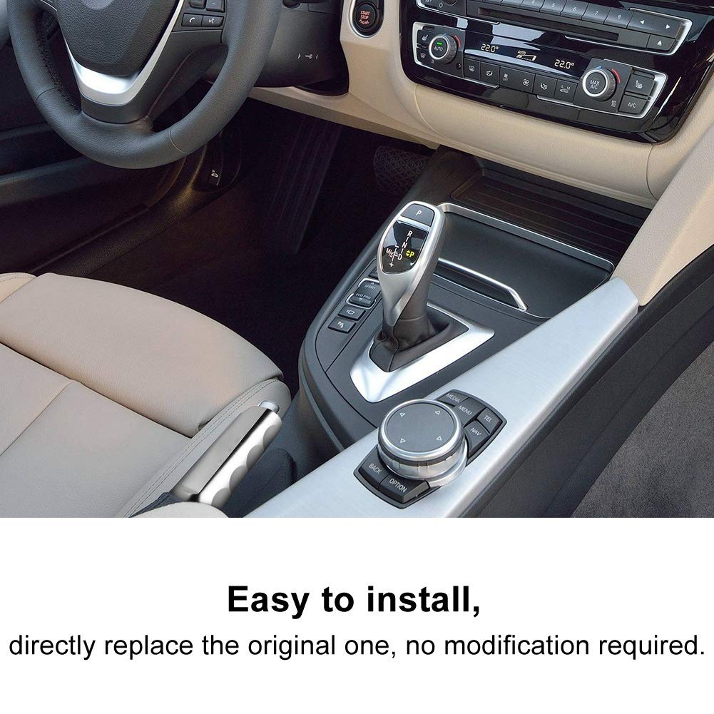Universal Aluminum Car Handbrake Cover - Durable Handle Protector & Replacement Sleeve for Smooth Gear Shifting | Perfect for Daily Commute, Road Trips & Car Interior Protection