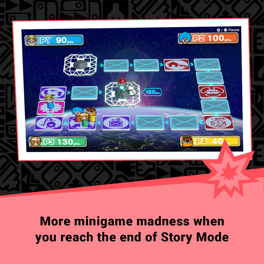 Nintendo Switch WarioWare: Move It! - Fast-Paced Party Game for Family & Friends - Perfect for Game Nights & Gatherings