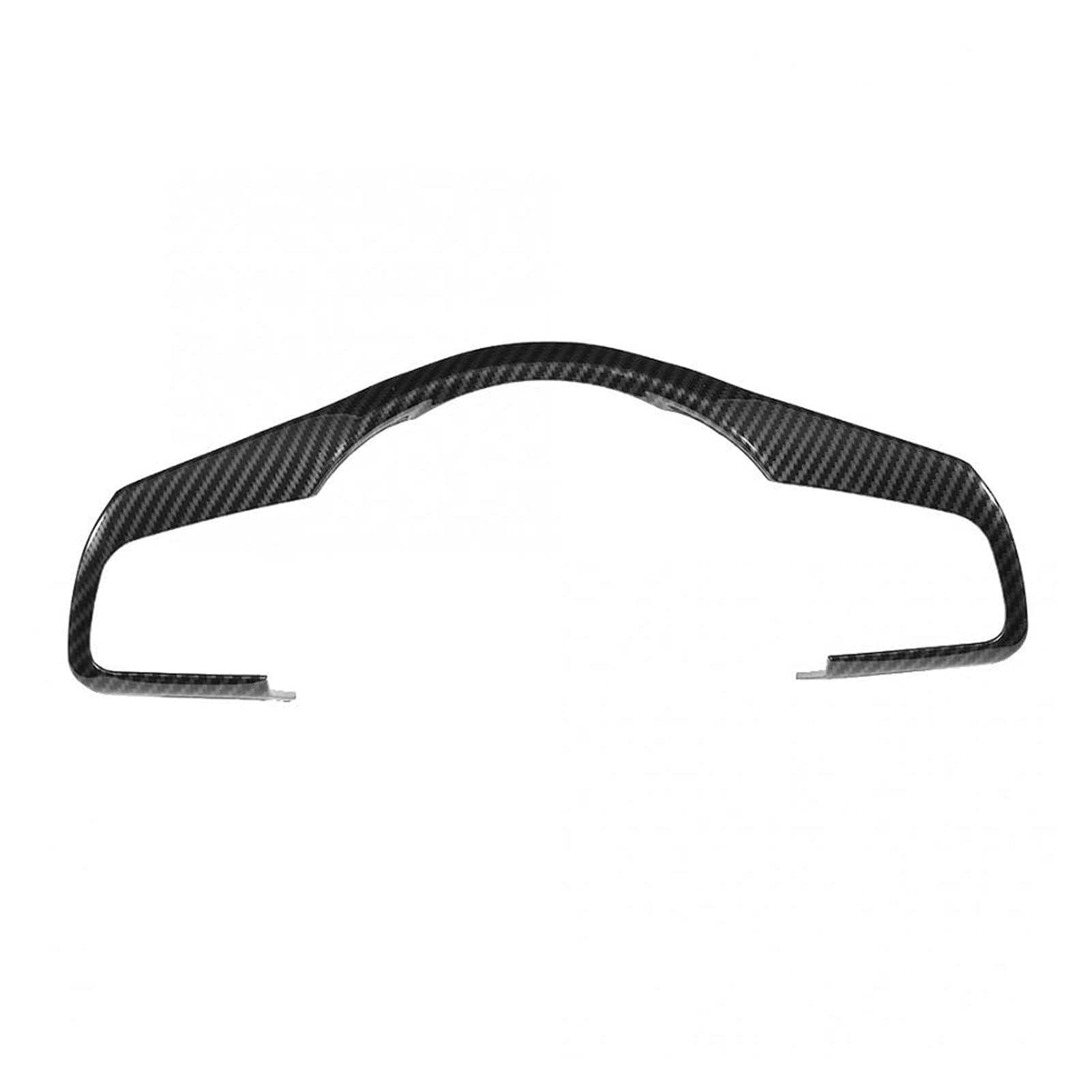 Carbon Fiber Steering Wheel Trim Cover for Jaguar XE - ABS Material, Stylish Car Interior Decoration Accessory - Perfect for Car Enthusiasts & Custom Upgrades
