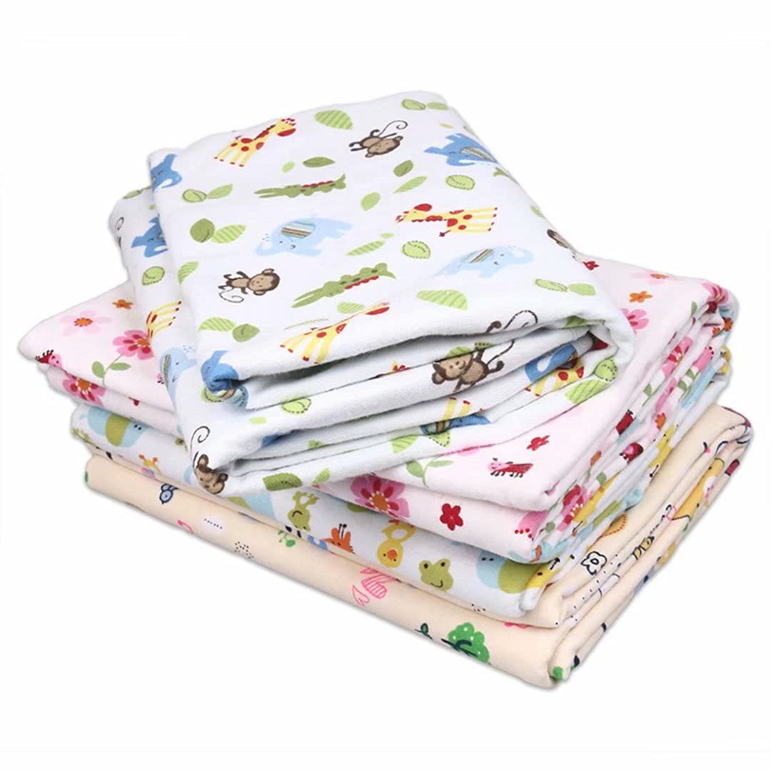 Waterproof Portable Changing Pad - Large Diaper Mat for Travel & Home Use - Monkey & Elephant XL (27.56x47.2