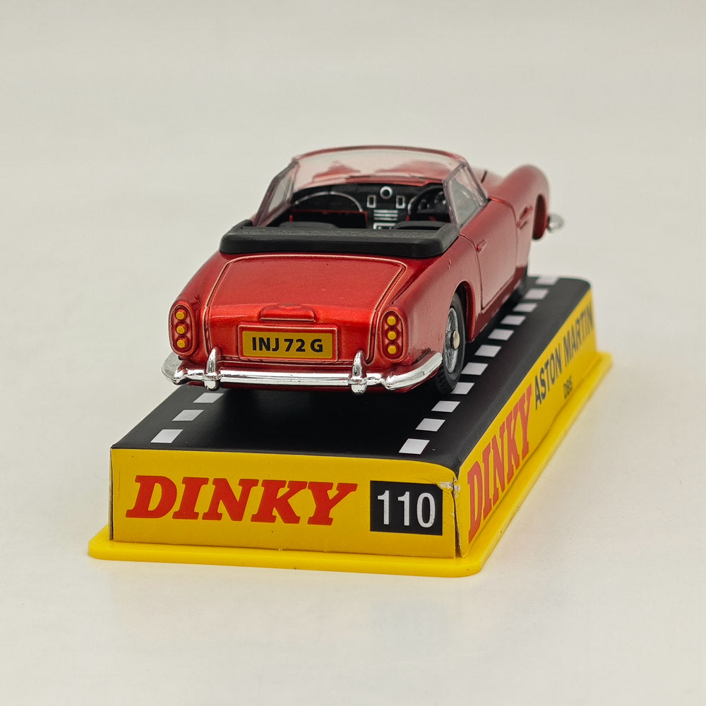 1:43 Scale Aston Martin Red Diecast Model Car - Collectible Dinky Toys 110 Series for Display, Gifts & Racing Enthusiasts
