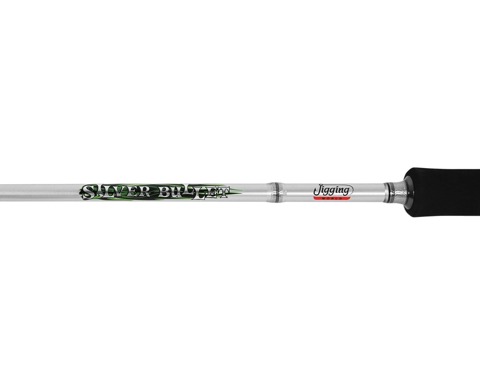 Jigging World Silver Bullet Jigging Casting Rod - Saltwater Fishing Rod for Offshore & Inshore Angling - Perfect for Trolling, Bottom Fishing & Jigging Techniques