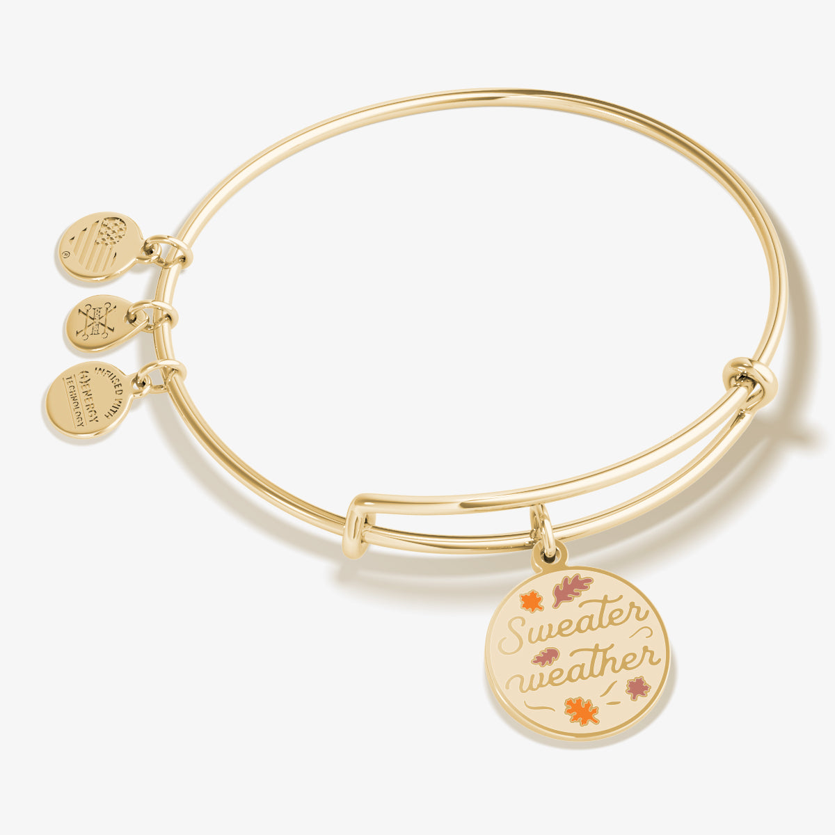 Stylish 'Sweater Weather' Charm Bangle Bracelet for Women - Perfect Gift for Fall & Winter Fashion | Great for Casual Wear, Office, and Holiday Parties