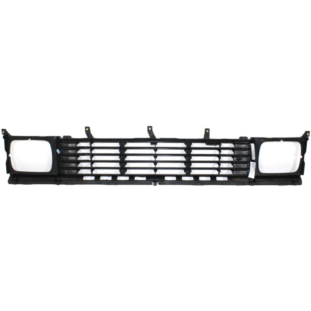 Perfit Liner Black Plastic Front Grille Compatible with Nissan Hardbody Pickup D21 Truck (2WD) - Replacement Part NI1200104 6231001G01 | Perfect for Off-Roading & Truck Restoration Projects