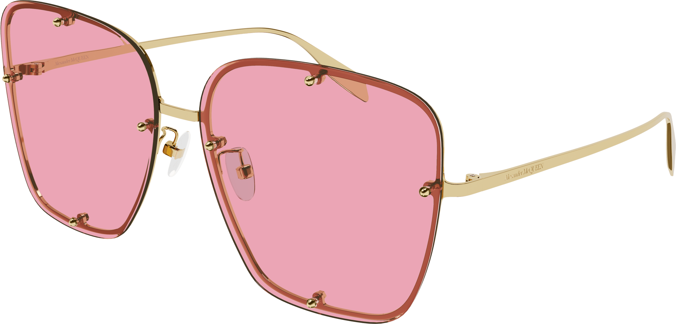 Alexander McQueen AM0364S Sunglasses - Luxury Designer Shades for Men & Women - Perfect for Outdoor Activities, Travel & Fashion Statements