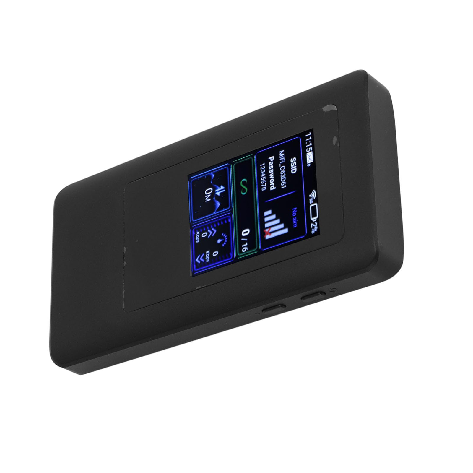 **Zunate WiFi 6 Router with SIM Card Slot - 5G Dual Band Wireless Modem, 2GB RAM 32GB ROM, Unlocked Mobile Hotspot for Android 11, 10000mAh Battery - Perfect for Travel, Remote Work & Home Internet Backup**