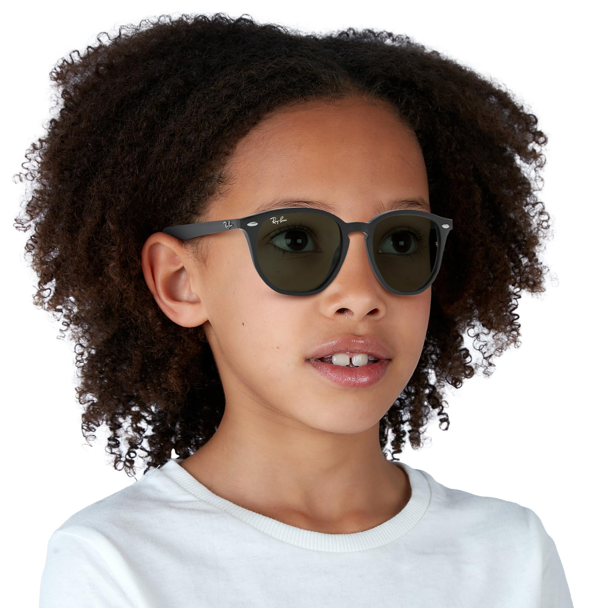 Ray-Ban Kids' RJ9070S Round Sunglasses for Boys & Girls - UV Protection, Lightweight & Durable - Perfect for Outdoor Play, Beach, and Sports Activities