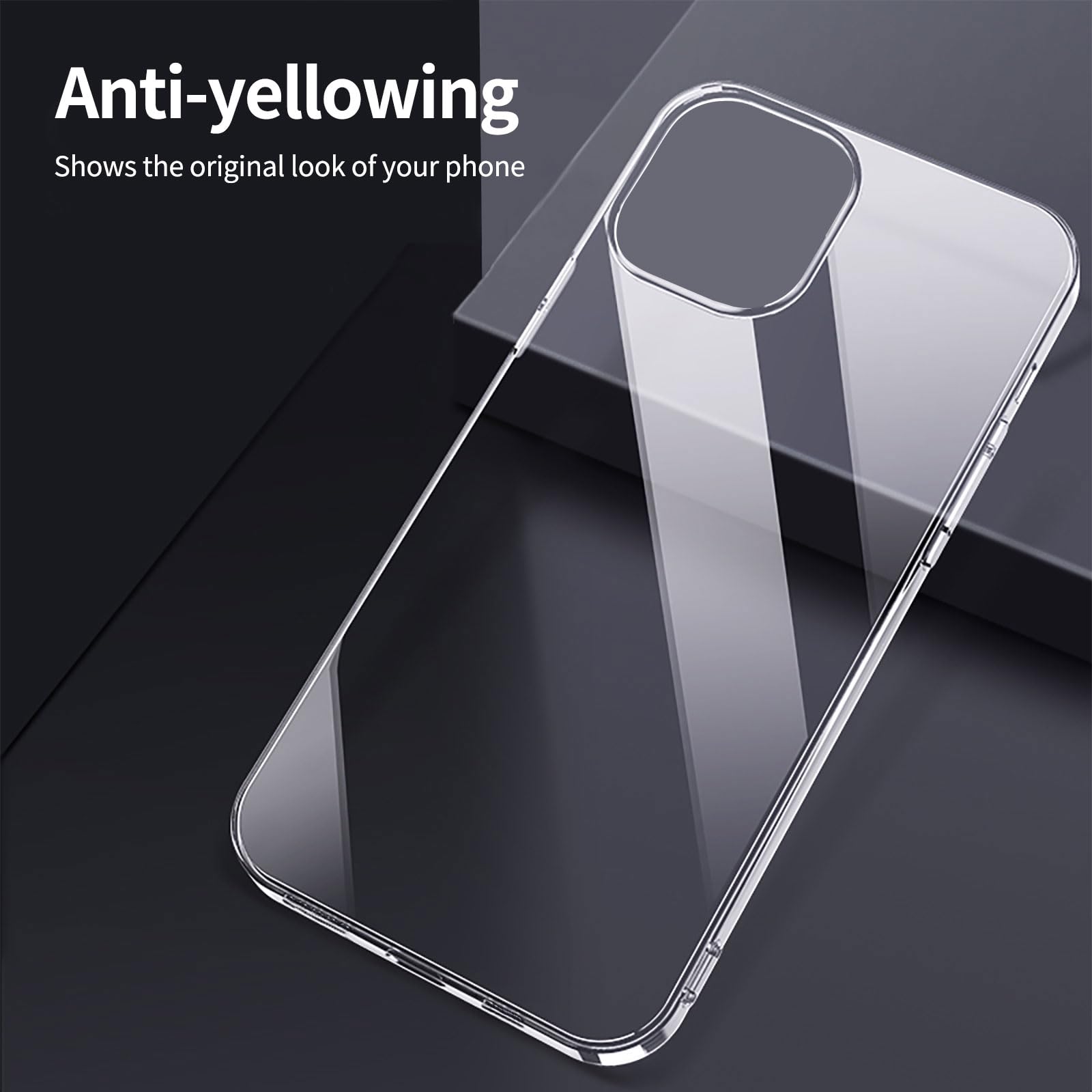 Ultra Clear iPhone 13 Mini Case (5.4 Inch) with 2 Pack Tempered Glass Screen Protectors - Soft TPU Gel Silicone Protective Cover for iPhone 13 Mini - Perfect for Everyday Use, Work & Travel Protection