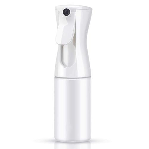 LIMBANI BROTHERS Fine Mist Spray Bottle - Continuous Spray Water Bottle for Hair Styling, Plants, Cleaning, Misting & Skin Care (Multicolor) - Perfect for Salon Styling, Home Gardening, Household Cleaning & Beauty Routines