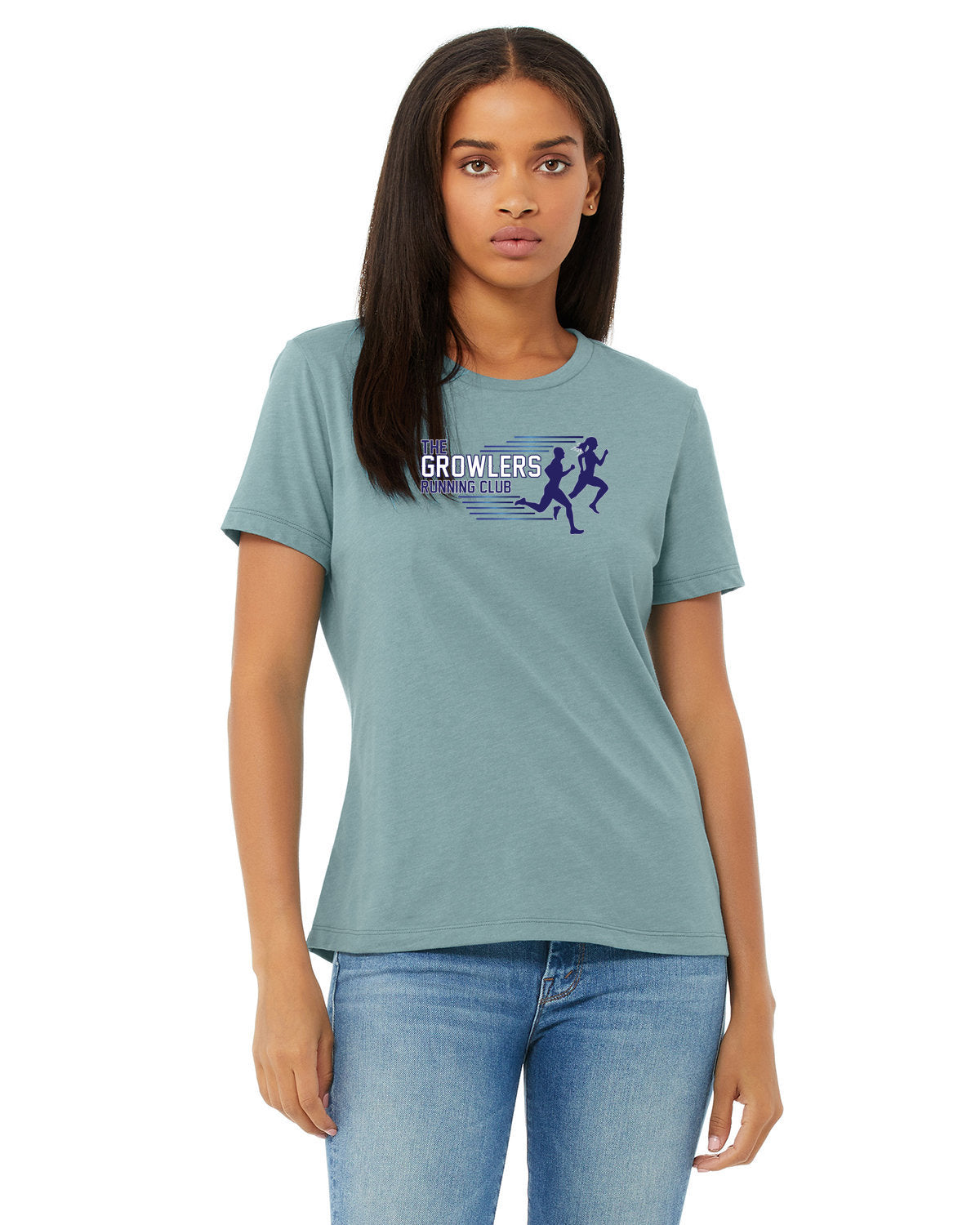 Growlers Women's T-Shirt 6400CVC | Soft Cotton Casual Tee for Everyday Wear | Perfect for Work, Weekend & Lounge Outfits