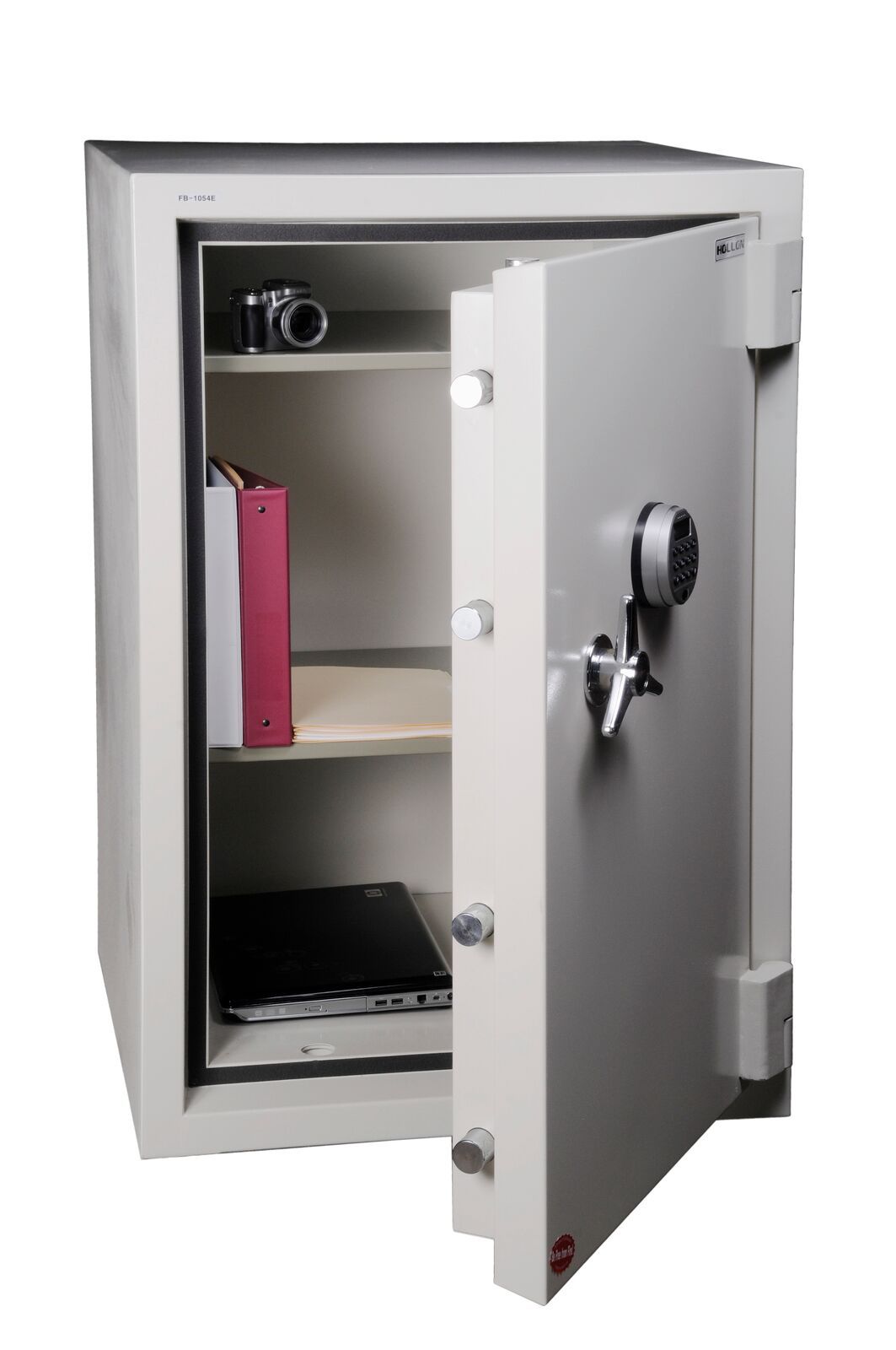 Hollon FB 1054E Fireproof and Burglary-Proof Safe with Electronic Digital Lock - Perfect for Home, Office & Business Security Protection