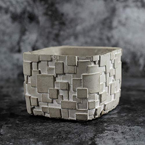 Premium Silicone Flower Pot Mold for Succulent Plants - DIY Cement, Gypsum, Concrete & Clay Vase Molds - Perfect for Home Gardening, Craft Projects & Unique Gifts