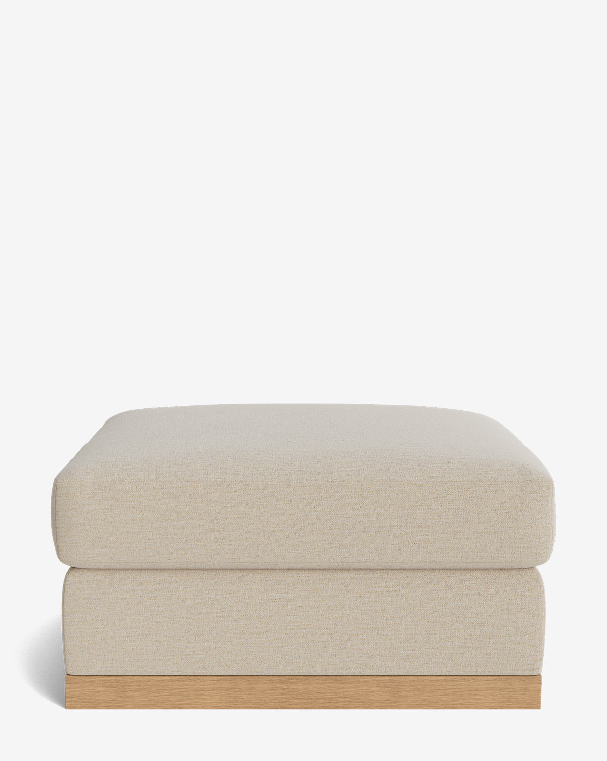 Vernon Modular Ottoman - Versatile Storage Ottoman with Removable Cushion, Perfect for Living Room, Bedroom, or Office - Modern Home Decor Furniture for Extra Seating and Organization