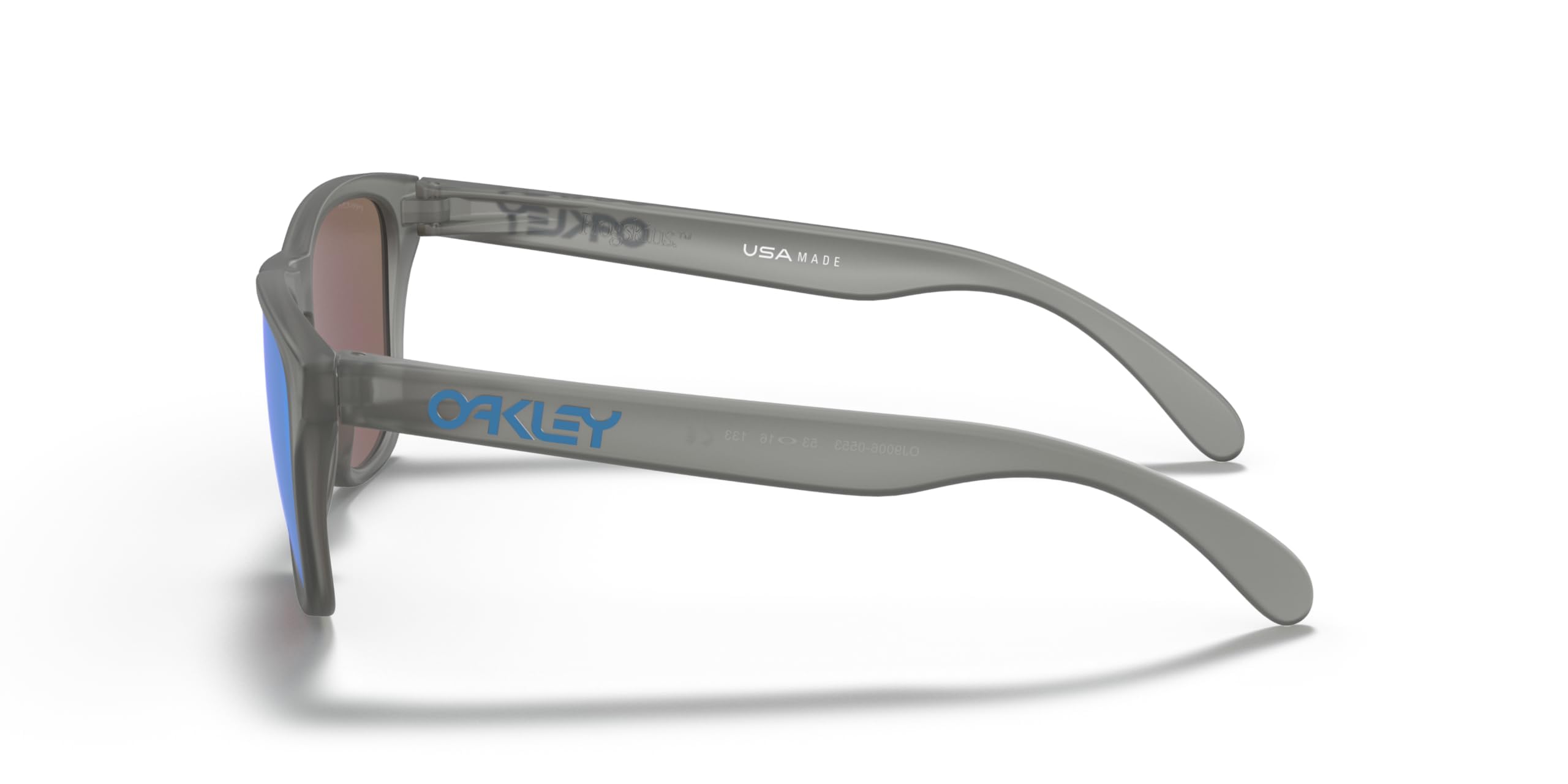 Oakley OJ9006 Frogskins XS Square Sunglasses - Polarized UV Protection for Men & Women - Perfect for Running, Cycling & Outdoor Sports