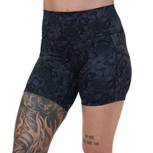Stylish Women's Shorts - Dangerously Beautiful High Waist Summer Casual Shorts for Outdoor, Beach, and Vacation
