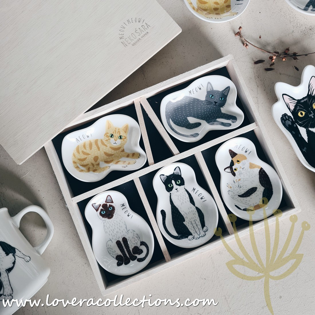 Meow Meow Neko Cat Japan Collection - Authentic Japanese Cat-Themed Products | Perfect for Cat Lovers, Home Decor & Gift Giving