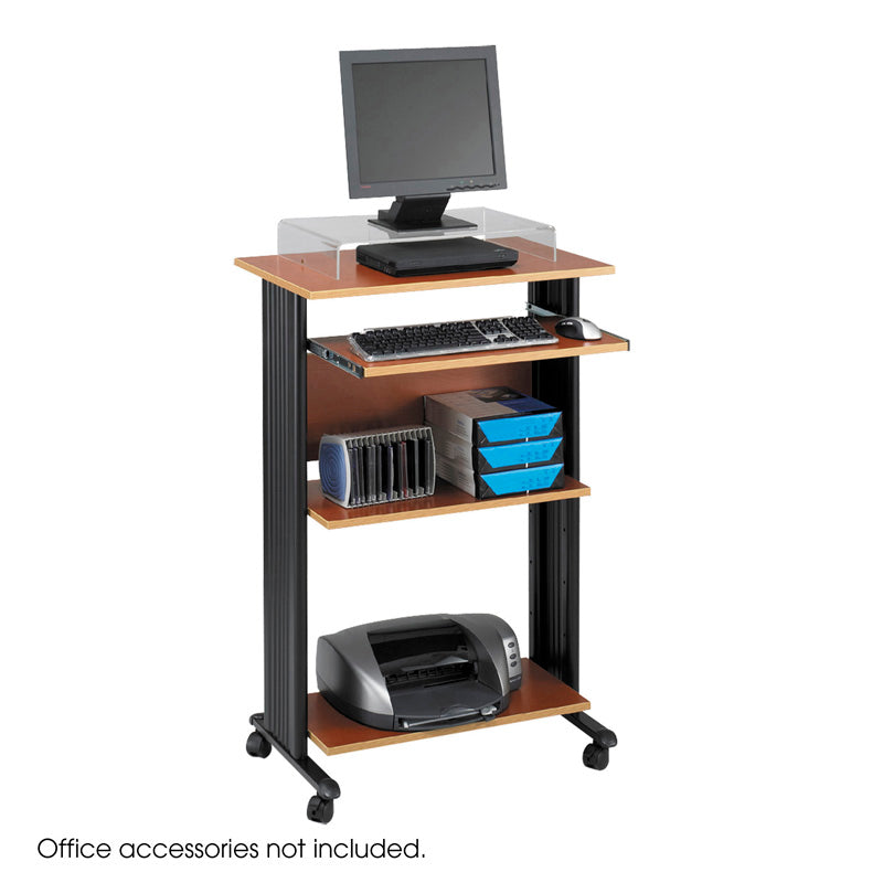Muv Stand Up Workstation - Adjustable Height Standing Desk Converter for Home & Office - Ergonomic Laptop & Monitor Riser for Healthier Work Posture - Perfect for Remote Work, Gaming & Study Setup