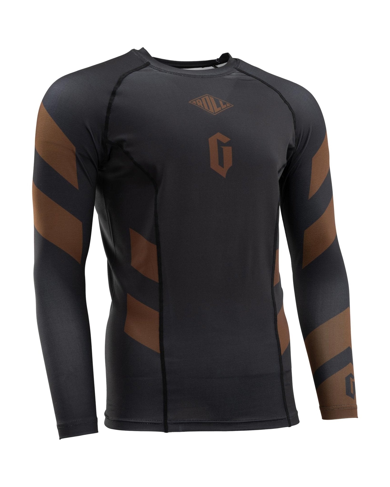 Men's Long Sleeve Pro Ranked Rash Guard - UPF 50+ Sun Protection for Surfing, MMA & Water Sports