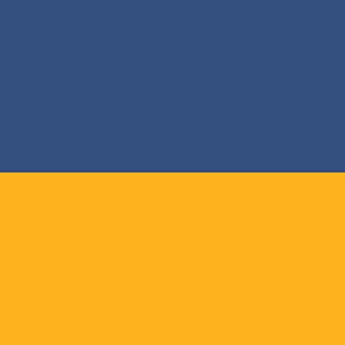 Navy & Saffron
